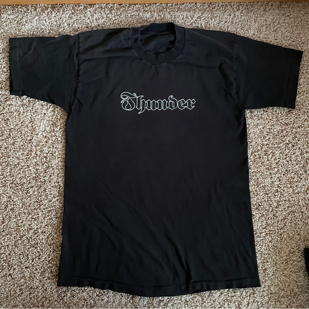 Vintage 90s Thunder Trucks OG Skateboarder Graphic T-Shirt